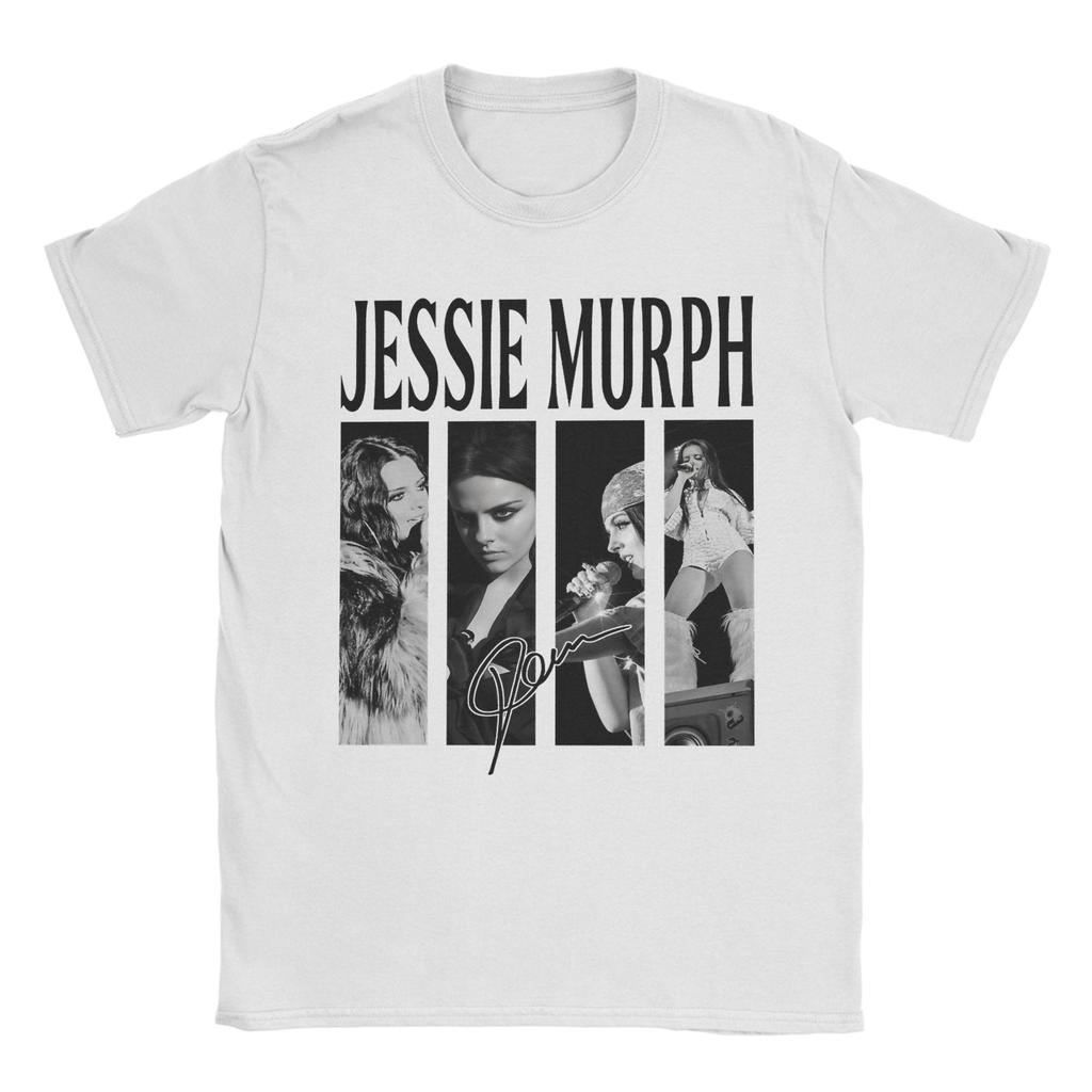 Frühling Sommer Männer Frauen Musik Sänger Jessie Murph Bootleg T-Shirt Kurzarm Baumwolle Neue Ankunft T-Shirts Oberbekleidung