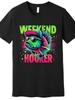 Men039;s 034;Weekend Hooker034; Graphic TeeRetro Style Cotton T-Shirt with Vibrant Fis Unisex T-Shirt