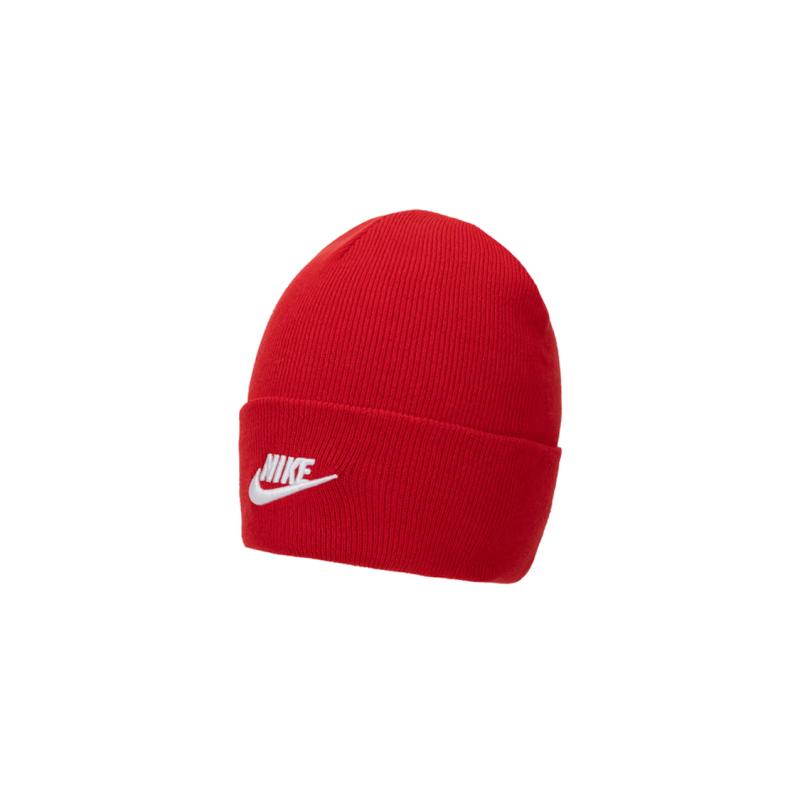 Nike Cotton Polyester Beanies Unisex Red Casual FB6528-657