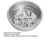 Stainless Steel Slow Feeder Dog Bowl Anti-Choking Anti-tip Non-slip Slow Eating Pet Feeding Bowl for Small Medium Breed Dogs Cats
