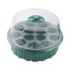 13 Cells Seedling Starting Tray Kit with Adjustable Humidity Dome Mini Greenhouse Kit Growing Tray for Windowsills Reusable