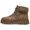 Modern Comfort Winter Fashion Comfortable Short Snow Boots Women Boots Brown 169032-CSNT