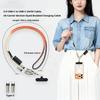 Uniwersalny smycz na telefon Kabel USB C 2 w 1 Pasek do telefonu Kabel ładujący C na C dla iPhone 15 16 17 Pro Max Większości Telefonów