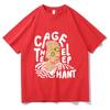 2024 חולצת טריקו רטרו Sudaderas Cage The Elephant הדפסה גרפית גראנג' טי-חולצת קיץ כותנה חולצת טריקו לשני המינים אופנה פאנק טי שירט