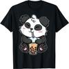 Boba Tapioca Pearls Bubble Milk Tea Drink Panda Lover T-Shirt