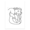 Abstract Canvas Painting Henri Matisse Artwork Wall Art Prints Body Face Stick Figure Poster Modern Pictures for Room Home Decor