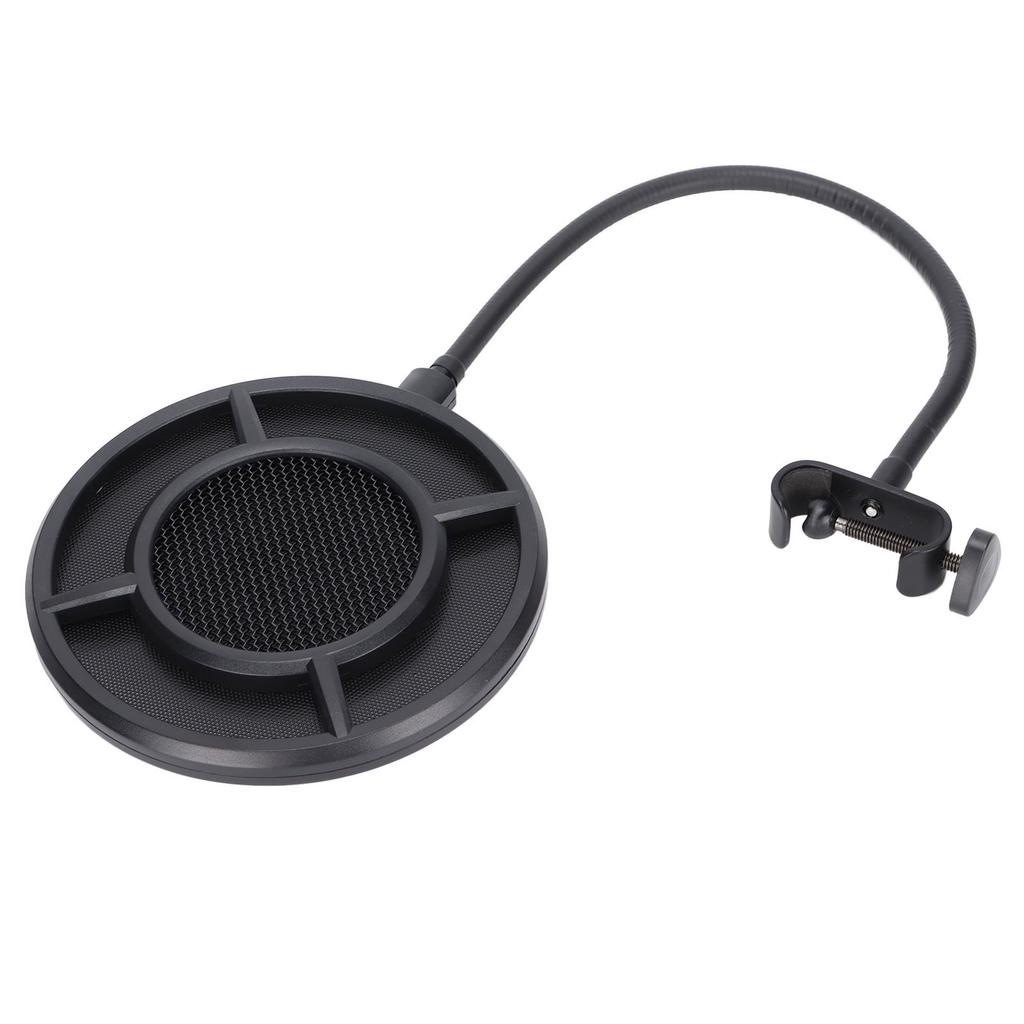 Microphone Filter Double Layer Metal Mesh 360 degrees Rotation Compact MiC Accessories for Recording Enthusiasts