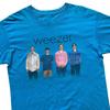 Vintage Anni 2000 Weezer Blue Album Regalo Per Fan Blu Tutte le Taglie Maglietta Unisex AC565