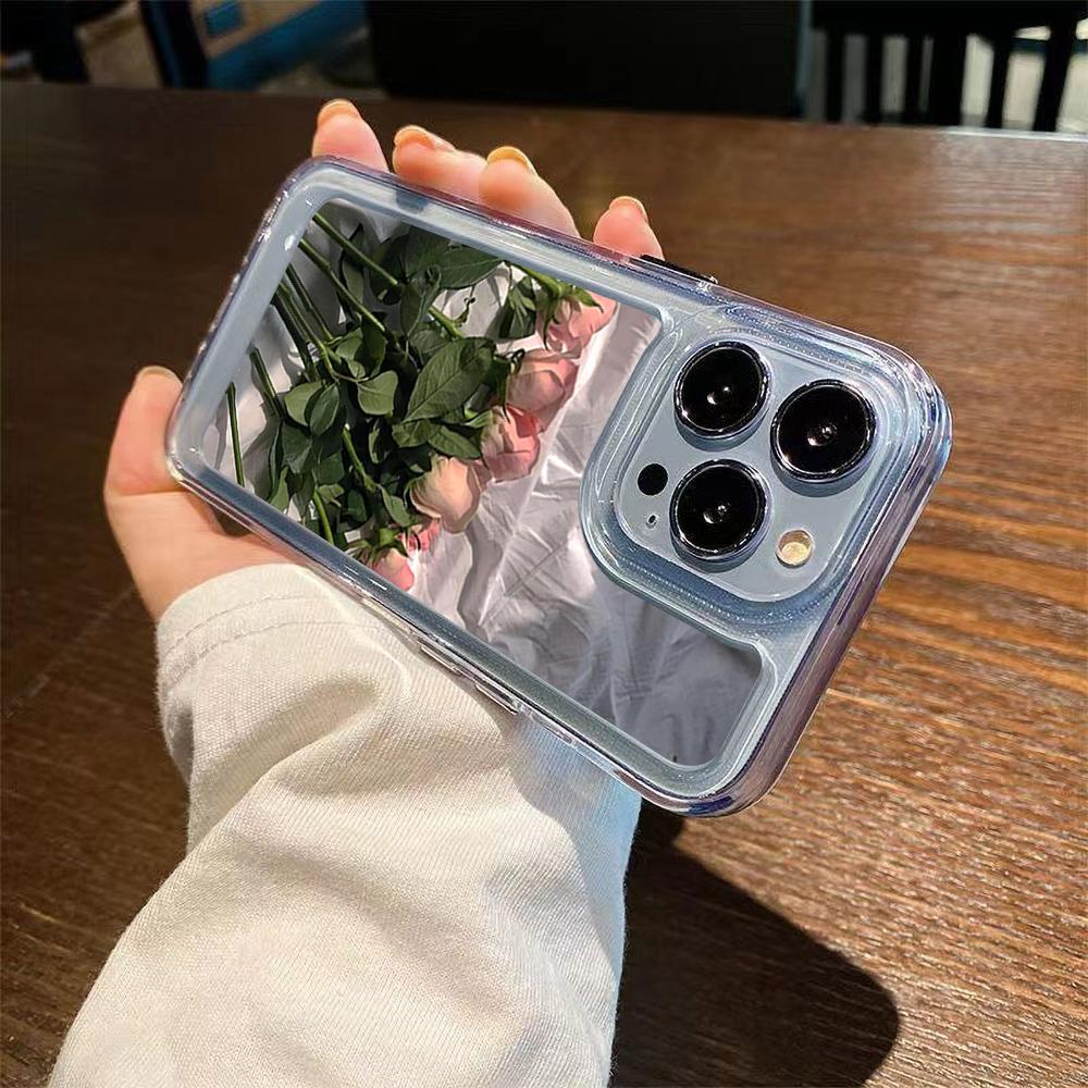 Transparent Flower Case For Samsung Galaxy A55 5G Fundas S24 Ultra S23 S22 S21 S20 FE S10 Plus A54 A53 A52s A15 Soft TPU Covers