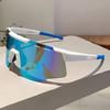 1/2 Pcs Fashion Monoblock Anti UV Men's Goggle Outdoor Brand Mirror Sports Sunglasses Women Oversize Decor Shades for Cycling