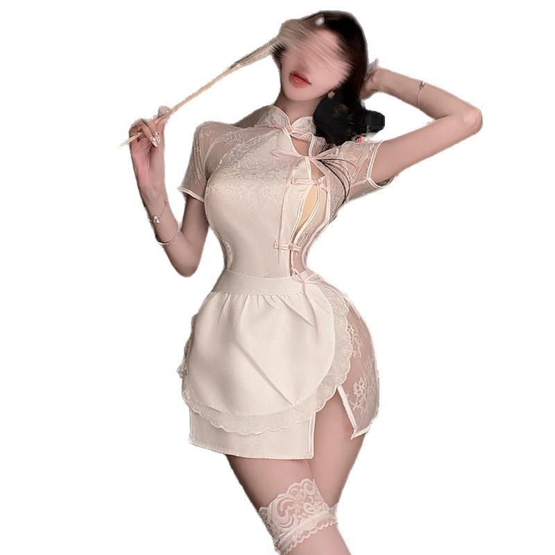 Sexy Cheongsam, Sexy Lingerie, Lace Seduction, Little Chef, Maid Outfit, Maid Free Uniform Suit
