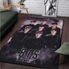 Nouveaux Tapis à Motifs Kpop Bangtan Boys BTS Salon Antidérapant Tapis de Zone Tapis Chambre d'Enfants Tapis de Yoga Grand Tapis Décor