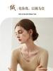 Women's Slim Fit V-Neck Crew Neck Sweater, 100% Pure Cashmere, Autumn/Winter Knit Base Layer Sweater