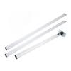 Folding Table Leg and Slider Rail 28.5in Collapsible Legs 38.6in Dual Guide Rails for RV Yacht