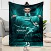 Cristiano Ronaldo 126 Decke Ultra-Weich Großartig für Sofa Wohnzimmer Stuhl Vier Jahreszeiten Mehrzweck Verspieltes Design