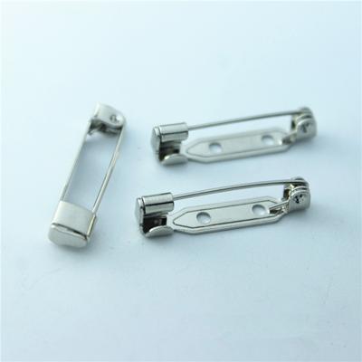 10 bucăți 2,4 cm lungime de înaltă calitate ace de siguranță broșă bază bară din spate suport insignă broșă ace bijuterii DIY