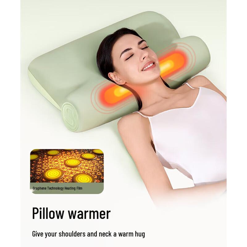 SKG P3-3 Smart Cervical Pillow with Heat Therapy CN Plug (adapter Included)