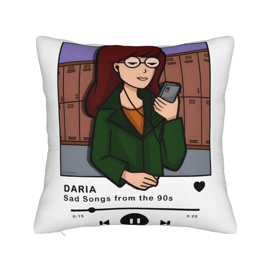 Darias Season 1 Alter Egos Square Pillow Cases Cushion Cover Funny Zippered Decor Throw Pillow Case Cover for Home 40x40cm