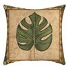 New Green Plant Pillow Cover Antique Decorative Leaf Print Pillow Home Sofa Cushion Cover