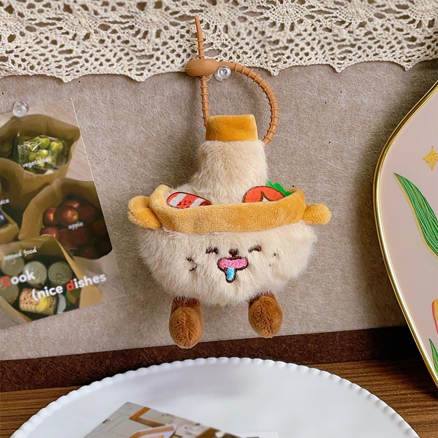 Hot Pot Plush Doll Toy Bag Charm With Pp Cotton Filling For Kids And Adults