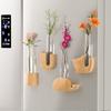 DIY Flower Arrangement Test Tube Vase Magnetic Mini Bonsai Creative Simulation Flower Vase