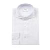 Regular Fit Comfortable Wide Collar Premium Linen White Long Sleeve Shirt  Bzrsg1009 Wh 