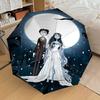 1PC Moonlight Corpse-bride Umbrella-8-Rib Reinforced, Automatic Open, Lightweight & Durable, Cute Fashion Accessory for Outdoor, D2649