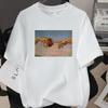 Michelangelo T Shirt Ulzzang Hands Femme Vintage Women Harajuku Tshirt 90s Aesthetic Female Grunge T-shirt Tops