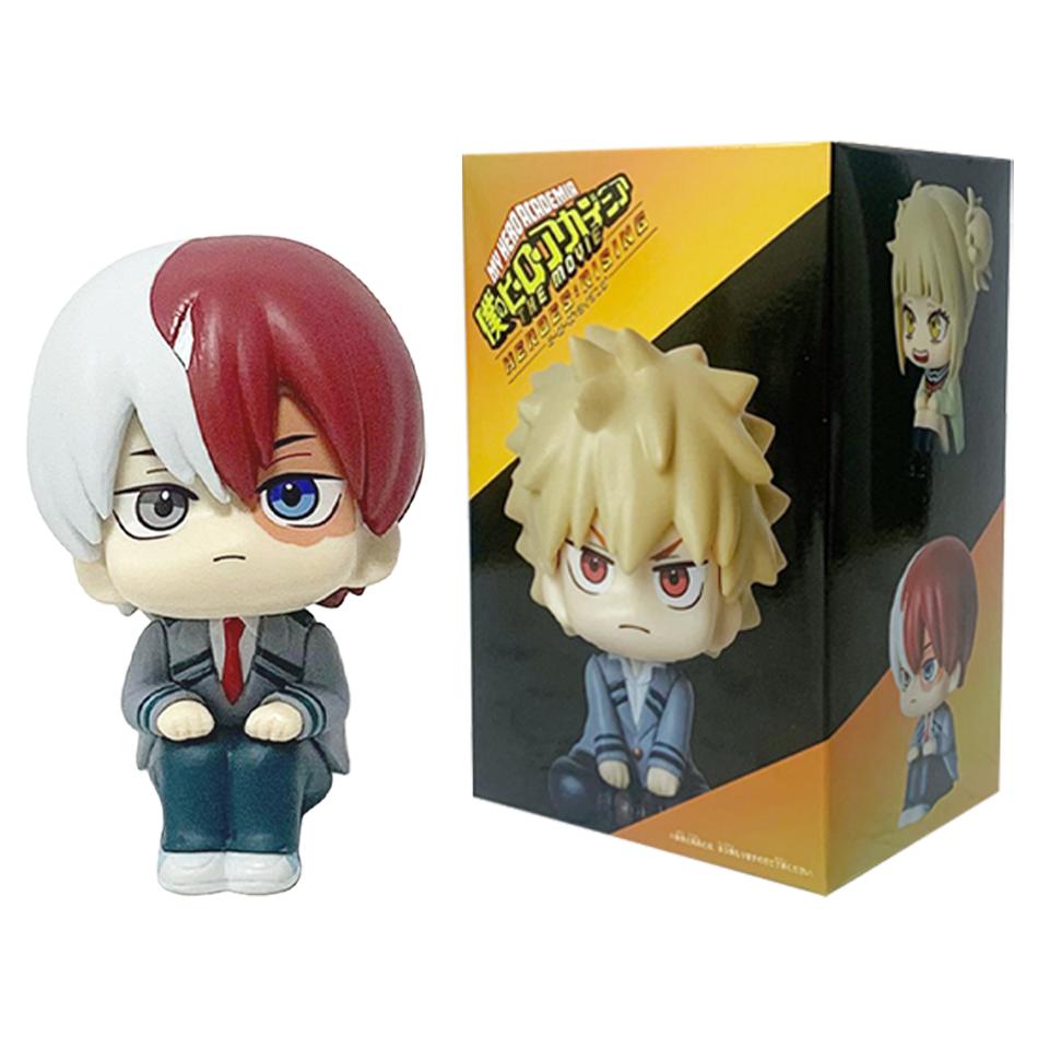 NEU 9-21CM My Hero Academia Katsuki Deku Todoroki So Himiko Toga Break Time Anime Figur Modell Sammlung Puppe Spielzeug für Kinder
