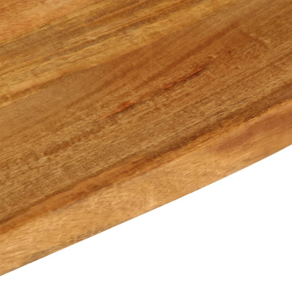 Vidaxl Tabletop with Natural Edge, 60X20X2.5 Cm, Mango Wood