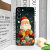 Merry Christmas Tree Santa Claus Pattern Phone Case for Samsung Galaxy S25 S24 S23 Ultra S22 Plus S21 FE M53 M34 M55 Soft Covers