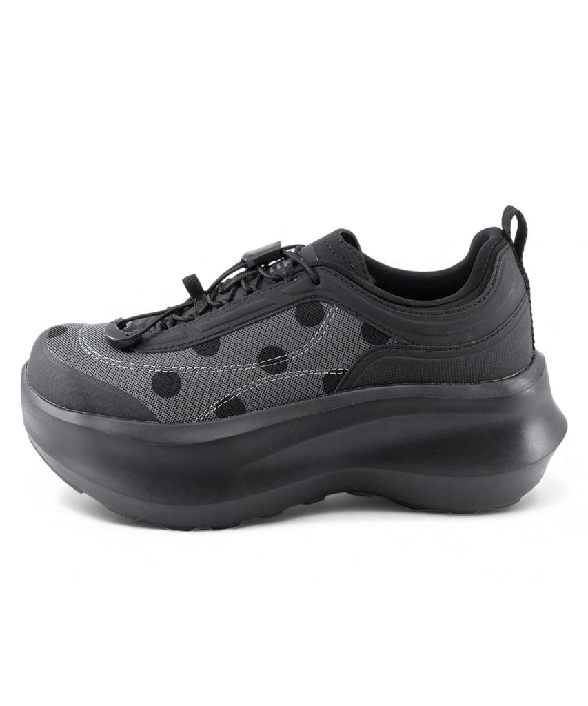 Yase Songi Songi X Yase Platform Dot Sneakers Black