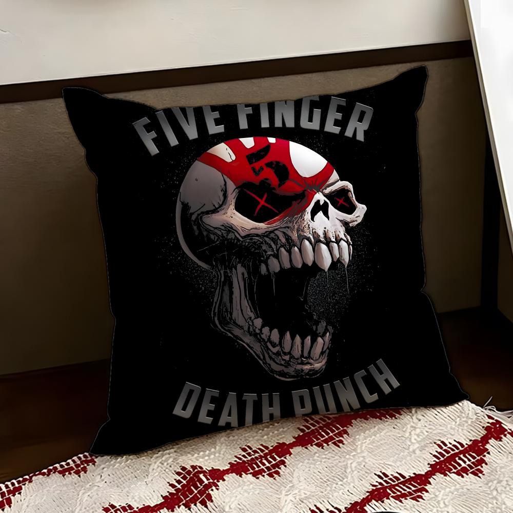 Five FFinger Death PPunch Cushion Cover Reversible Soft Durable Pillow Cover Home Car MultiScene Use for Daily Comfort