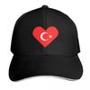 Turkey Turkish Flag National Cap Fashion Casual Baseball Caps Adjustable Hat Hip Hop Summer Unisex Baseball Hats