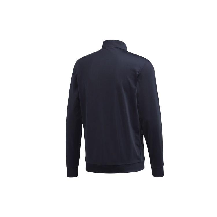 adidas Casual Sportswear Sets Men's Dark Blue Stand Collar Moderate FM6312