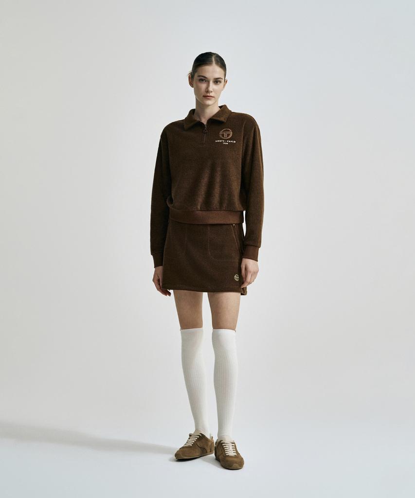 Sergio Tacchini W Mc Microfleece Skirt (D.Brown)