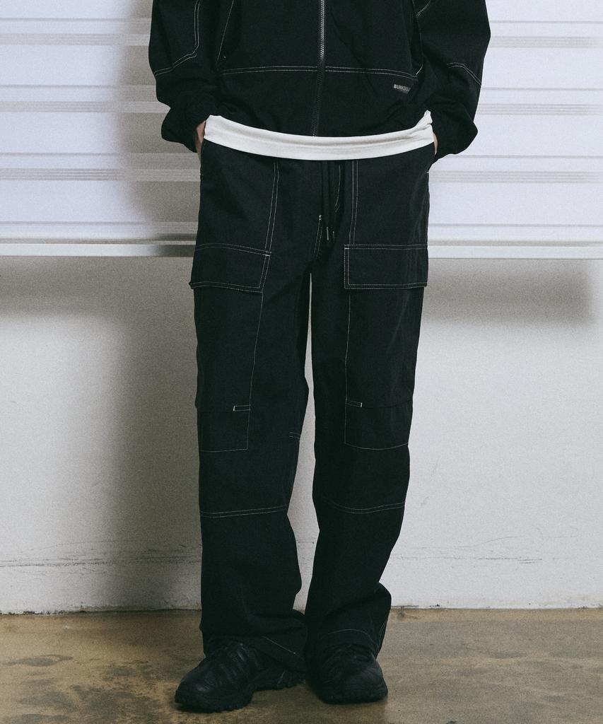 BUNKERBUSTER Stitch Contrast Cargo Pants Mq2Pu362_Black