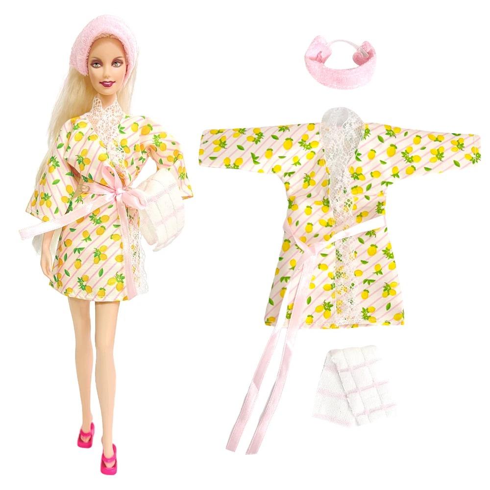 NK Multicolor 1 Pcs Long Sleeve Soft Fur Coat Tops Dress Winter Warm Wear Doll Clothes For 1/6 Doll Accessories Gift Toy JJ