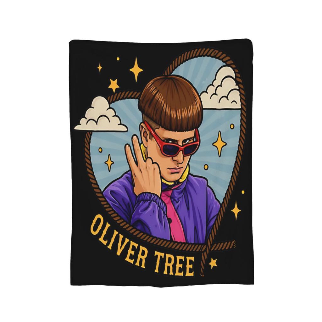 Oliver Tree Cash Bath Tub Meme Blanket Cover Coral Fleece Plush Super Soft Throw Blanket for Airplane Travel Bedspread