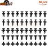 50 Clips For Dodge Charger 2006-15 Bumper Fender Fascia Retainer Assortment Kit
