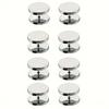 8PCS Spiral Snap Buttons, 3 Colors No Sew Detachable Clips for Cardigan Sweater, Fashion Decorative Tightening Gift