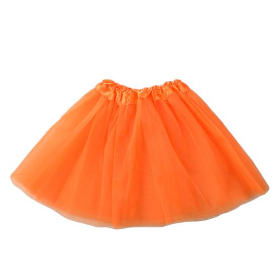 3 Layer Children Kids Girls Elastic Band Gauze Dance Ballet Princess Tutu Skirt