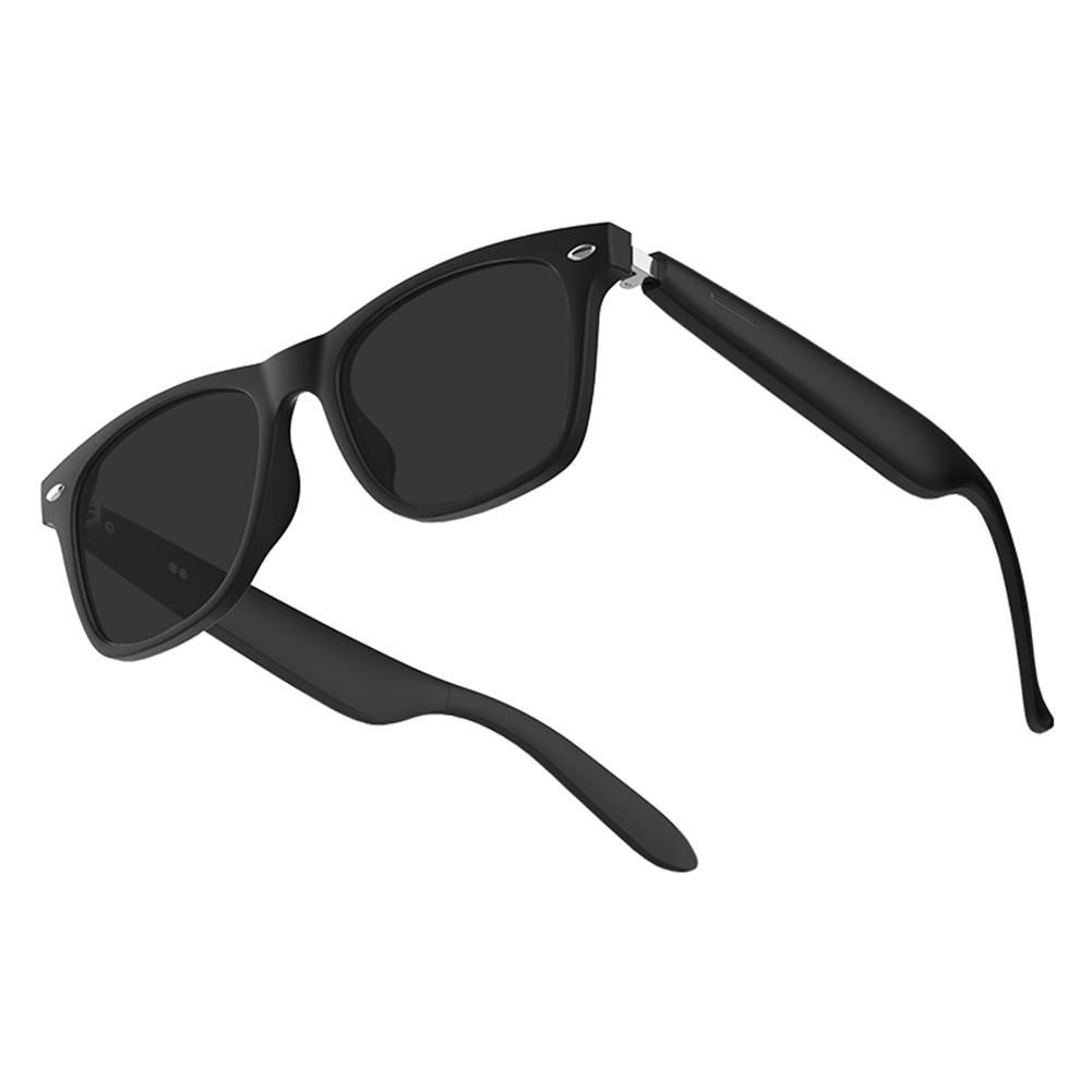 Portable AI Intelligent Translation Glasses 130 Languages Wireless Headset Sunglasses Built-in Mic Speakers Multifunctional Sunglasses Music Playback