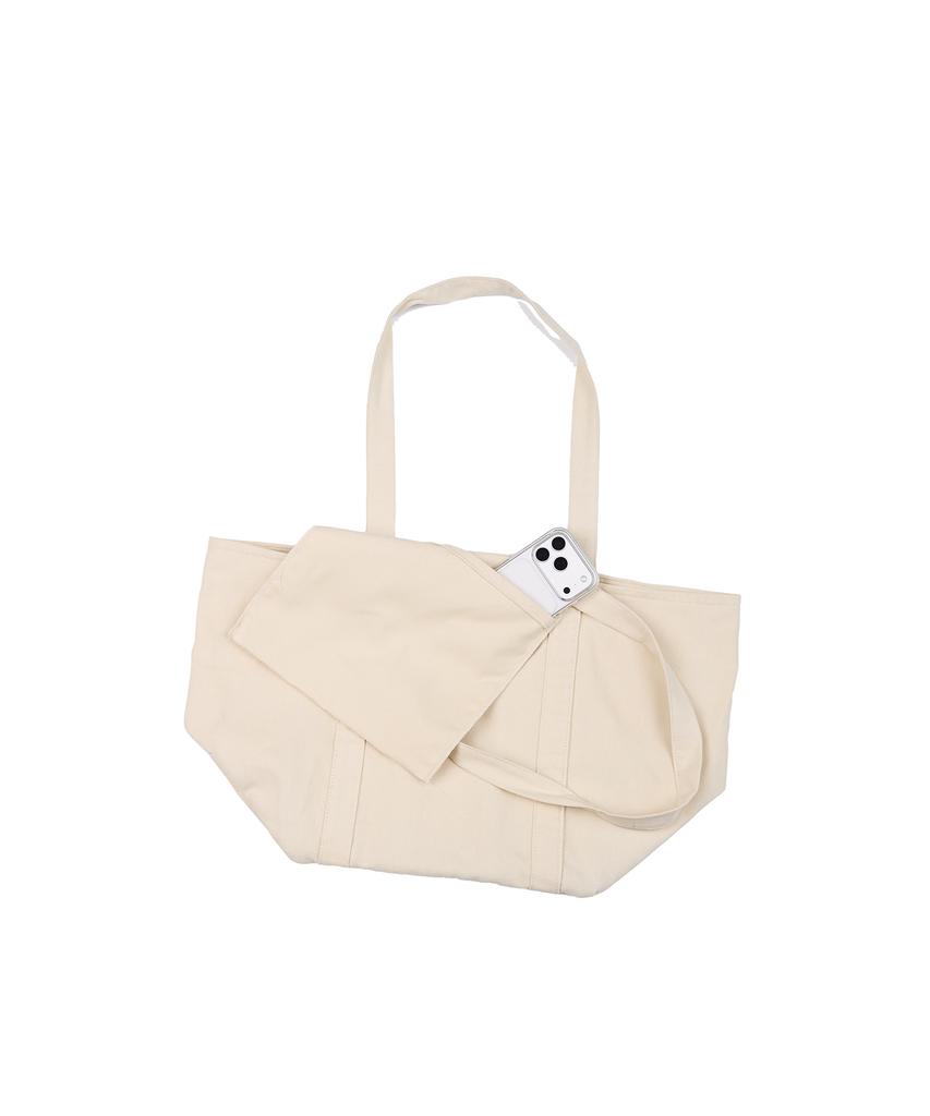 Chorok Studio Big Canvas Bag (Ivory)