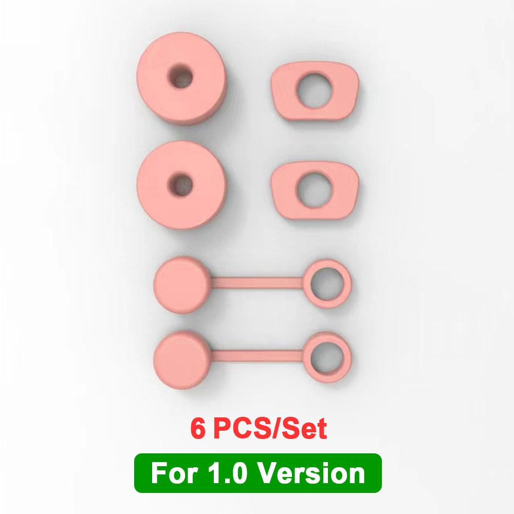 Silicone World 6 Stück/Set Silikon Auslaufsicherer Verschluss für Stanley Becher 1.0 2.0 Tumbler 40oz/30oz Strohhalm Deckel Auslaufschutz Zubehör