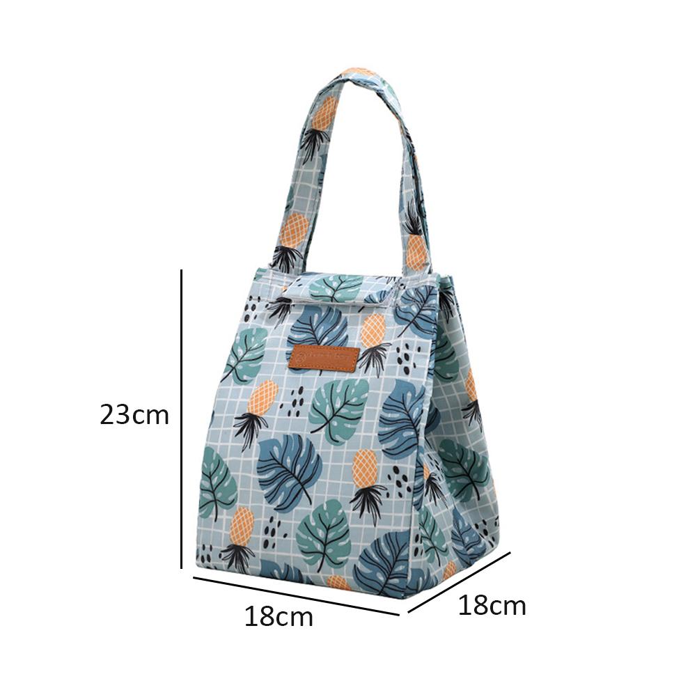 1 PC Fashion Lunch Bag Insulated Lovely Multicolor Breakfast Box Bags Women Portable Hand Pack Picnic Travel Products