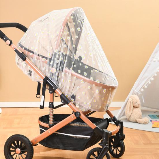 Mosquito Net Full Cover Simple Installation Universal Odor-free Breathable Anti-mosquito Mesh Baby Crib Cart Mosquito Mesh Baby Supplies