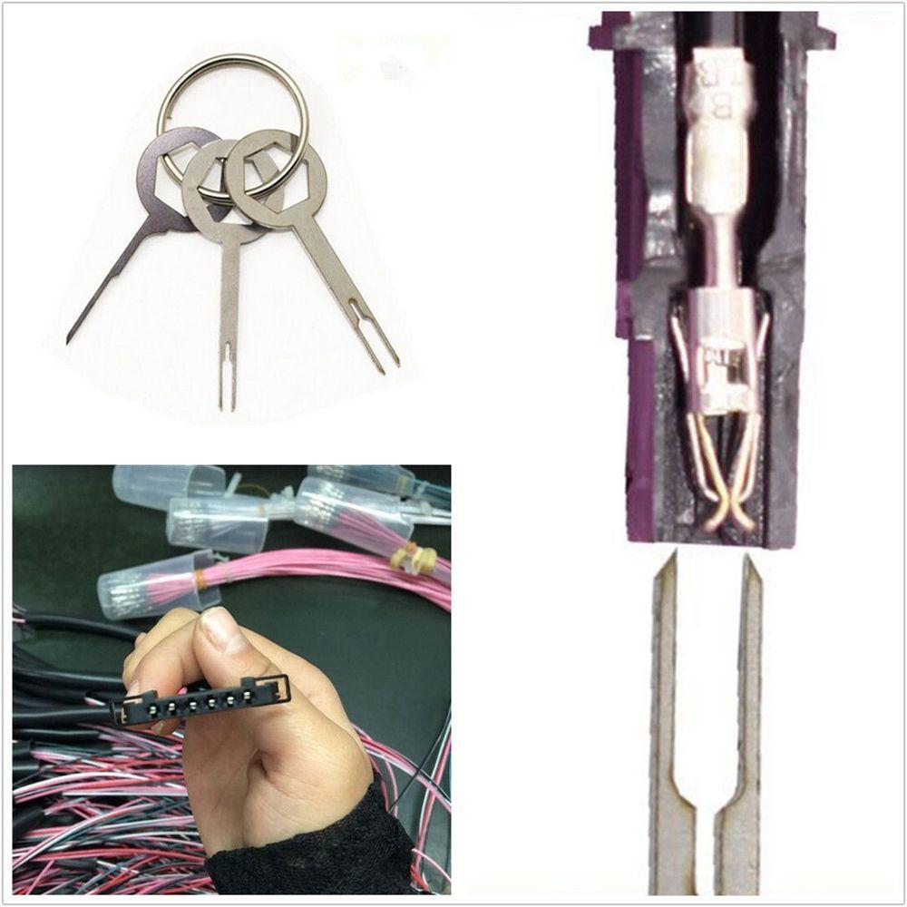 Practical Release Plug Car Terminal Removal Tool Crimp Connector Pin Extractor Kit Electrical Wire