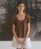 Tilaidai Raglan Race Blouse [Tisu06Bl04]_Brown