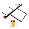 1800 Mm Manual Tile Cutter, Upgraded Rail and Sliding Head, Precision Alignment Guide, Tungsten Carbide Cutting Wheel